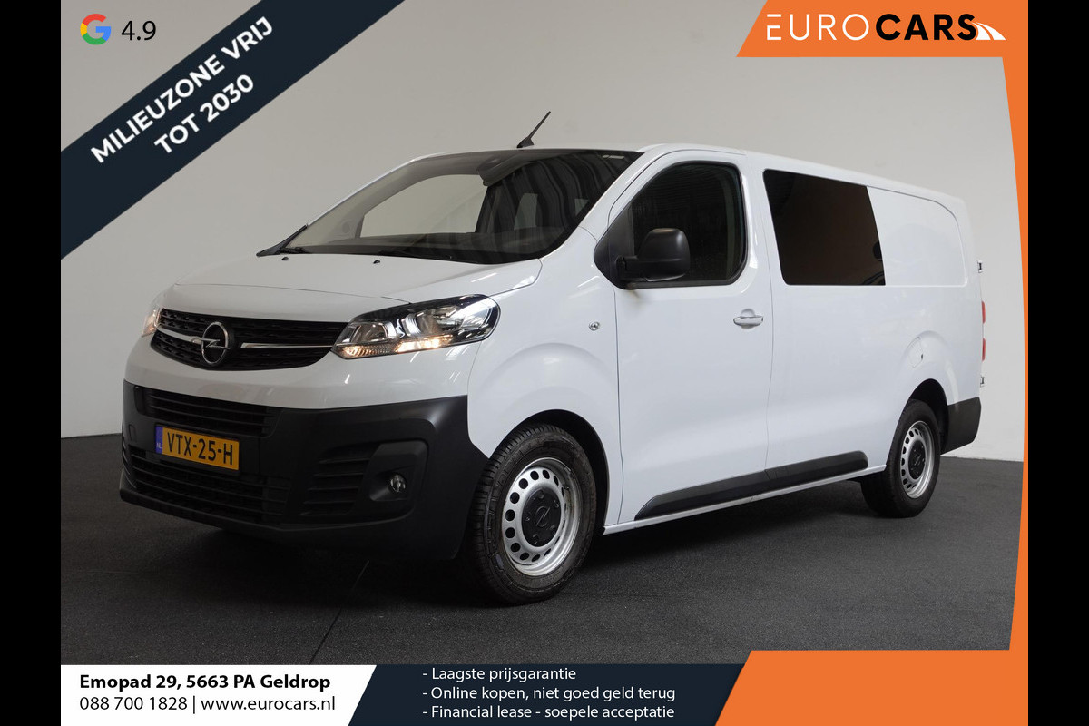 Opel Vivaro 2.0 CDTI L3H1 Dubbele Cabine Edition Navigatie Trekhaak Cruise control Airco Opel Vivaro 2.0 CDTI L3H1 Dubbele Cabine Edition Navigatie Trekhaak Cruise control Airco