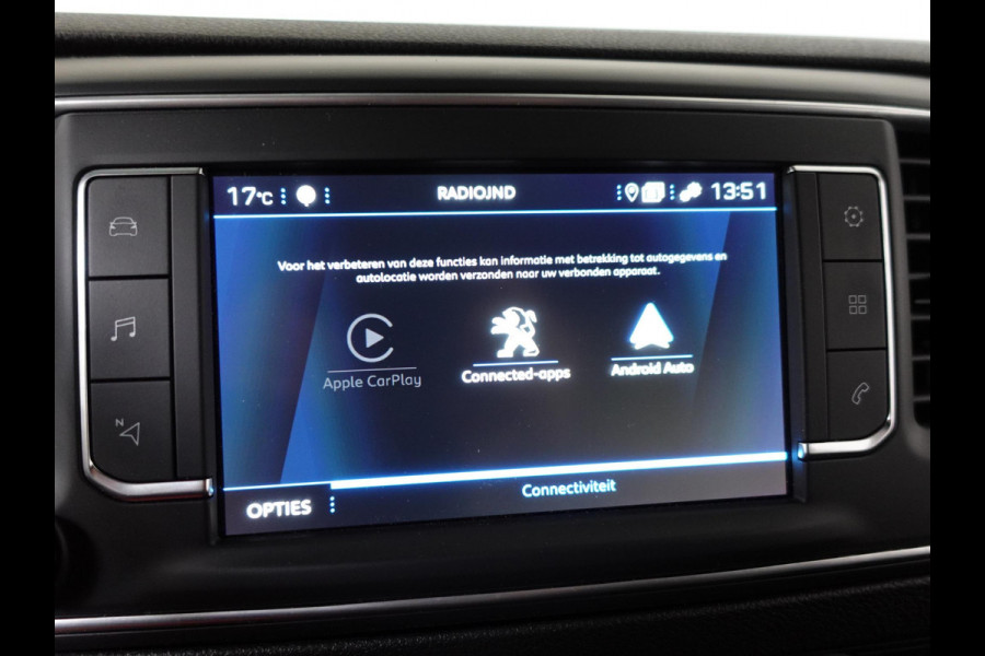 Peugeot Expert 145PK L3 Automaat Navigatie Apple Carplay Cruise control Trekhaak Parkeersensoren Euro6