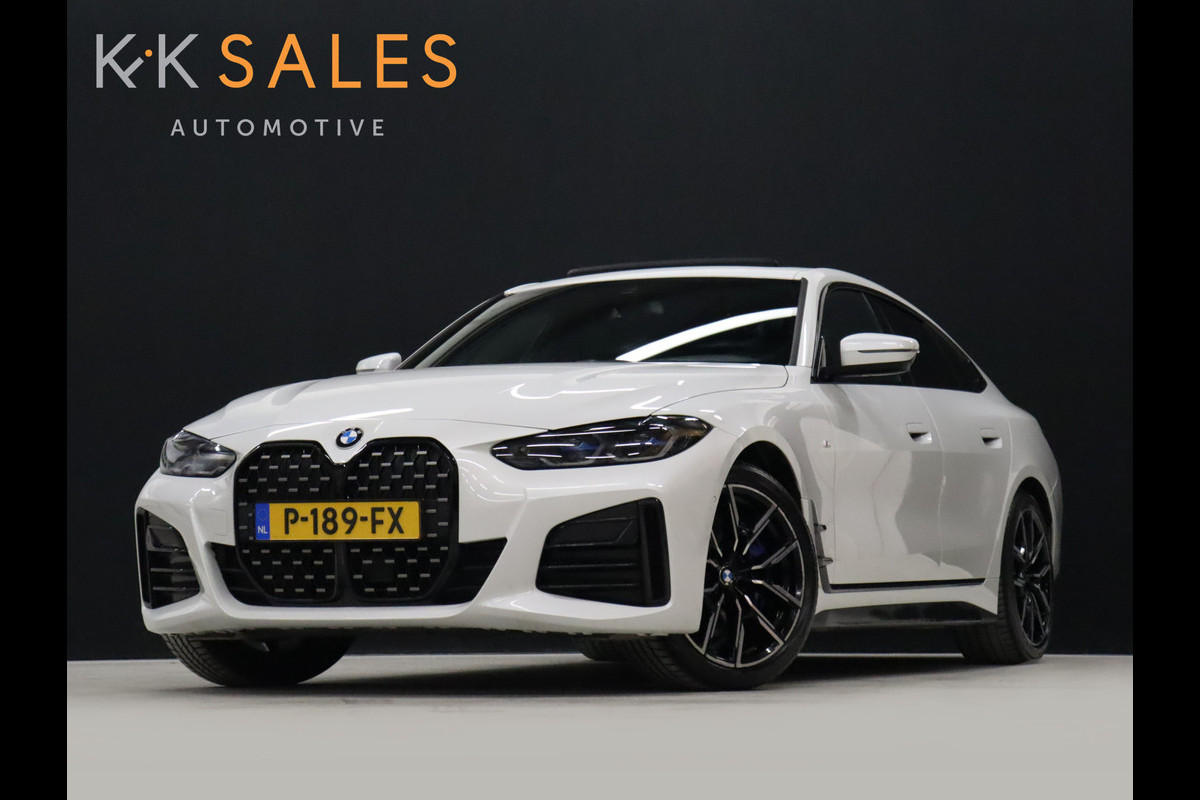 BMW 4 Serie Gran Coupé 420i M Sport [SCHUIFKANTELDAK, HARMAN KARDON, APPLE CARPLAY, ANDROID, LEDEREN MEMORY SEATS, CAMERA, STUUR- + STOELVERWARMING, CRUISE, NIEUWSTAAT]