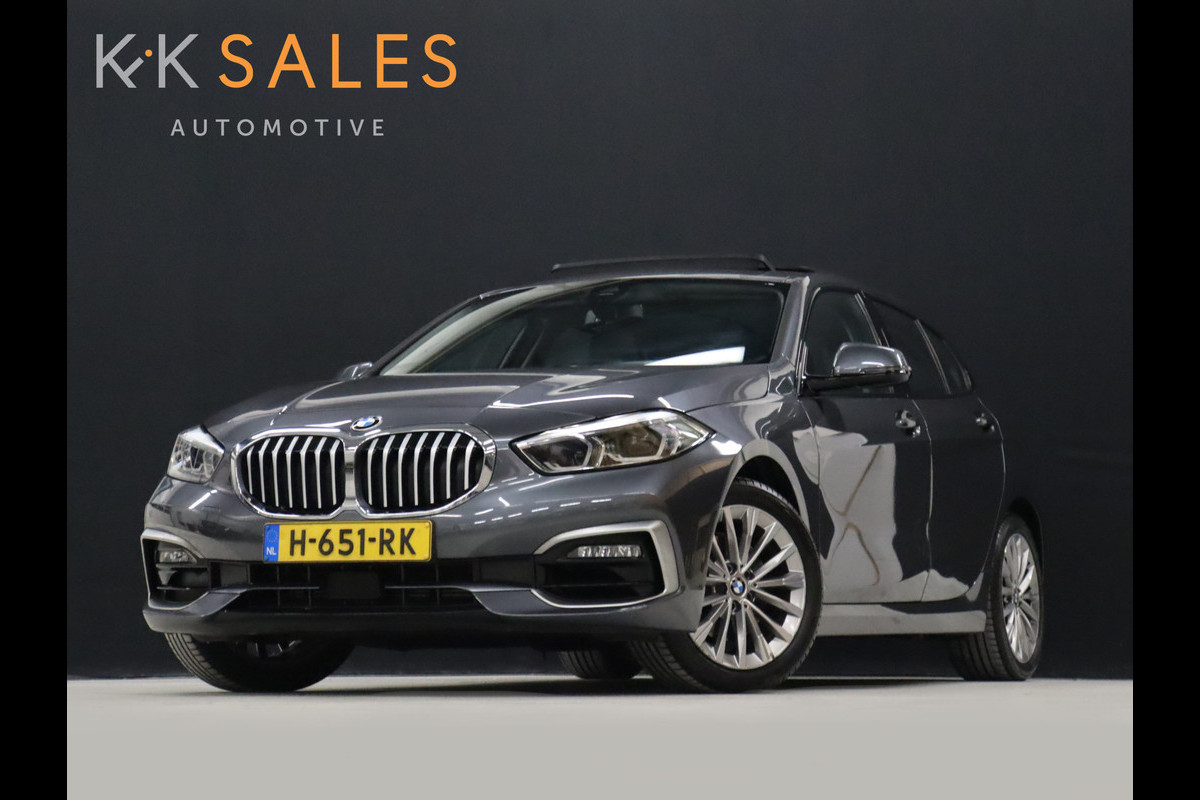 BMW 1-serie 118i High Executive Edition [SCHUIFKANTELDAK, APPLE CARPLAY, ANDROID, VOL LEDER, CAMERA, STOELVERWARMING, CRUISE, CLIMATE, NIEUWSTAAT]