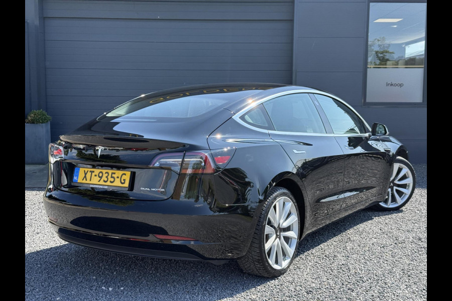 Tesla Model 3 Long Range AWD 75 kWh 2e Eigenaar,Autopilot,Panodak,Leder,360 Camera,NL Auto,N.A.P,APK tot 03-2027