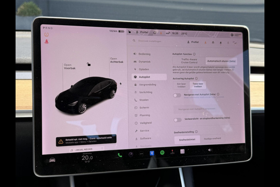 Tesla Model 3 Long Range AWD 75 kWh 2e Eigenaar,Autopilot,Panodak,Leder,360 Camera,NL Auto,N.A.P,APK tot 03-2027