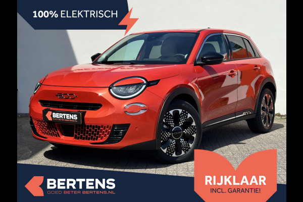 Fiat 600E La Prima 54 kWh | Lederen bekleding | Elektr. achterklep | Zeer compleet | Prijs is rijklaar