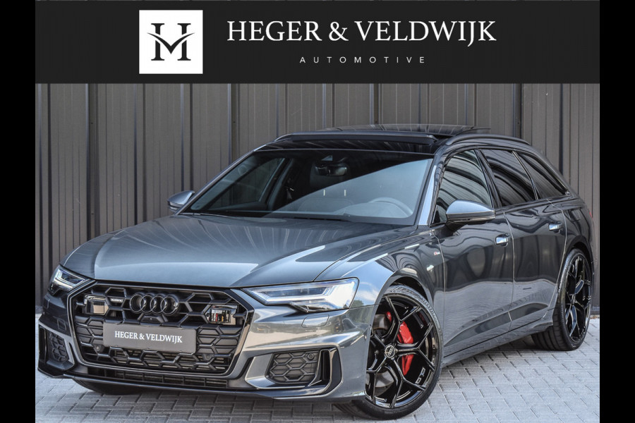 Audi A6 Avant 55 TFSI e quattro S edition Competition | PANORAMADAK | B&O AUDIO | HEAD UP DISPLAY | 360 CAMERA | ELEKTR. TREKHAAK | ELEK