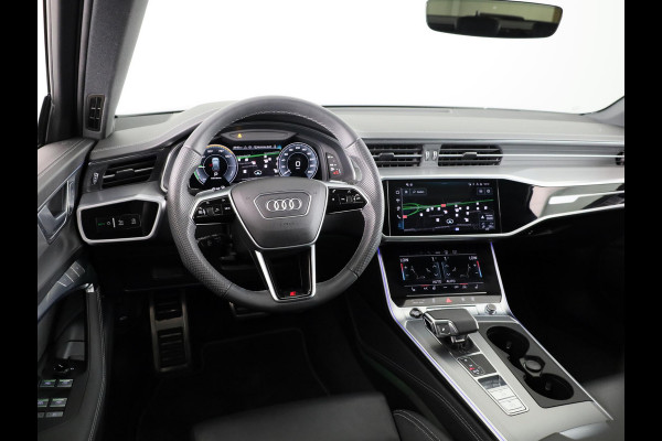 Audi A6 Avant 55 TFSI e quattro S edition Competition 367 pk S-tronic | Nappa leder | Navigatie | Panoramadak | Elektr. trekhaak | Parkeersensoren (Park assist) | Rondomzicht camera | S-Line |