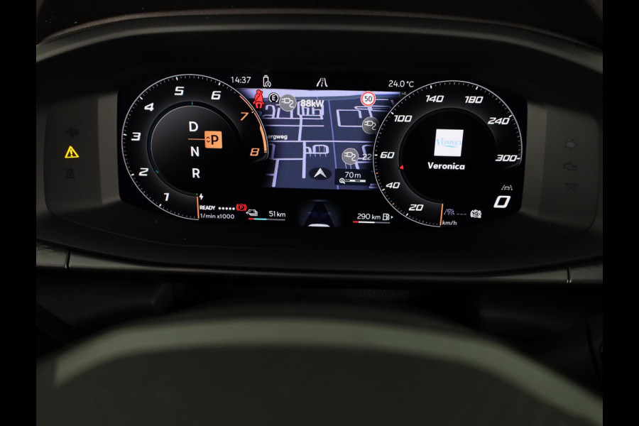 CUPRA Terramar 1.5 TSI e-Hybrid VZ Performance 272 pk Automaat (DSG) | Navigatie | Panoramadak | Parkeersensoren (Park assist) | Rondomzicht camera | Matrix LED koplampen | Lederen bekleding | Elektr. voorstoelen met geheugen |