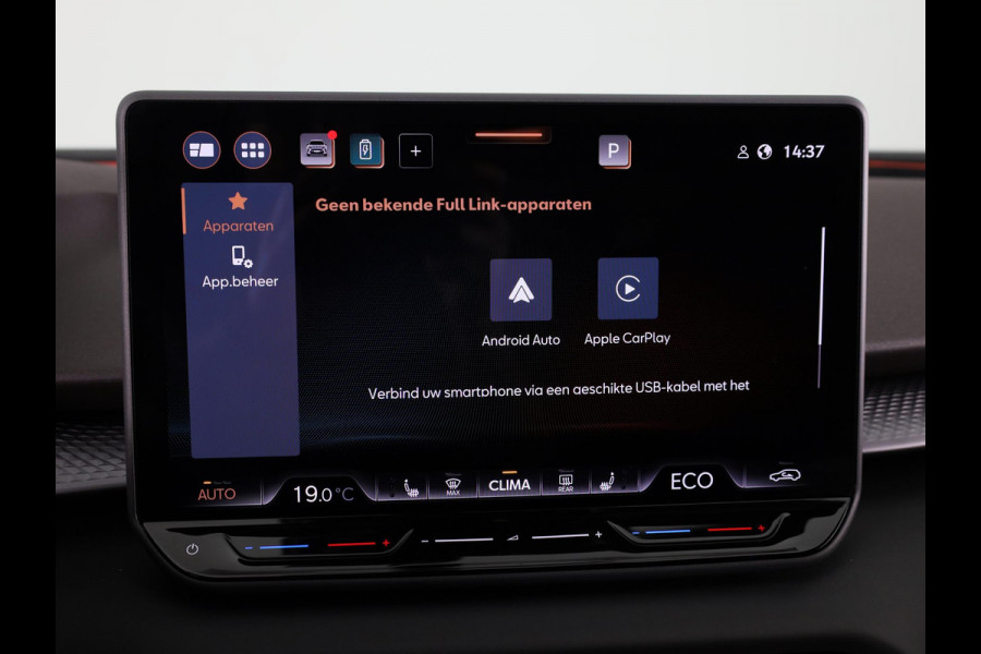CUPRA Terramar 1.5 TSI e-Hybrid VZ Performance 272 pk Automaat (DSG) | Navigatie | Panoramadak | Parkeersensoren (Park assist) | Rondomzicht camera | Matrix LED koplampen | Lederen bekleding | Elektr. voorstoelen met geheugen |