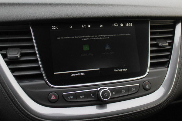 Opel Grandland X 1.2 Turbo Edition / Camera / Apple CarPlay / Keyless / 18'' / Stuurverwarming / Stoelverwarming / DAB / Elektr. achterklep / Cruise Control