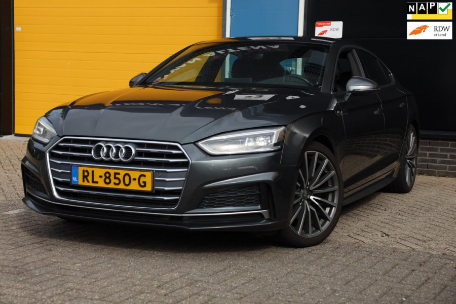 Audi A5 Sportback 2.0 TFSI S-line / AUT / NAP / Virtual Cockpit / 190 PK / Navi / Ecc / Cruise Control / Led / Pdc / 19 Inch