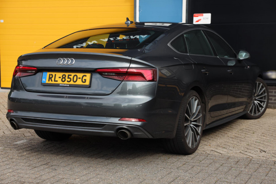Audi A5 Sportback 2.0 TFSI S-line / AUT / NAP / Virtual Cockpit / 190 PK / Navi / Ecc / Cruise Control / Led / Pdc / 19 Inch