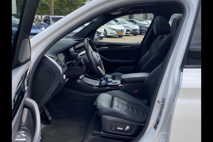 BMW iX3 High Executive 80 kWh M SPORT DEALER ONDERHOUDEN | MEGA COMPLEET (oa: DRIVING ASSIST.PROFF.-HARMAN KARDON-DODE HOEK-ELECTR.STOELEN-ADAPTIEF ONDERSTEL etc.) | RIJKLAARPIJS incl. 12mnd BOVAG