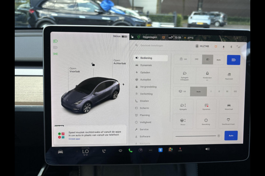Tesla Model Y Long Range AWD 75 kWh Topstaat! | Rijklaarprijs | volledige Fabr. garantie t/m 11-2025/80.000km | accu en aandrijflijn t/m 2029