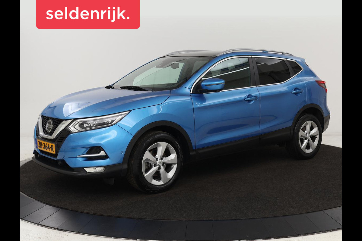 Nissan QASHQAI 1.3 DIG-T Tekna | Panoramadak | Leder | Trekhaak | 360 camera | Stoelverwarming | Bose Sound | Carplay | Full LED | Keyless | Navigatie Nissan QASHQAI 1.3 DIG-T Tekna | Panoramadak | Leder | Trekhaak | 360 camera | Stoelverwarming | Bose Sound | Carplay | Full LED | Keyless | Navigatie