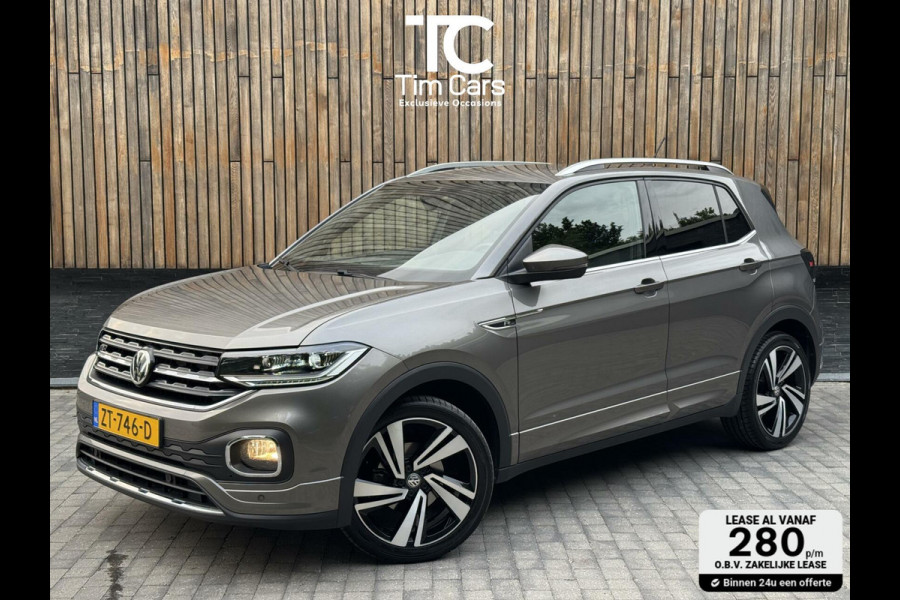 Volkswagen T-Cross 1.0 TSI R-line Automaat | LED | Trekhaak | Getint glas | Climate control | Cruise control adaptief | Lane assist | Dode hoek det