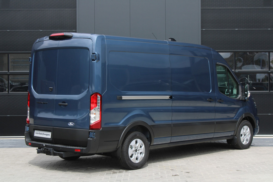 Ford Transit 350 2.0 TDCI L3H2 Limited 165pk - Adaptive Cruise - Luchtvering - Blind Spot - 360 camera - Navigatie - Stoel-Stuurverwarming -