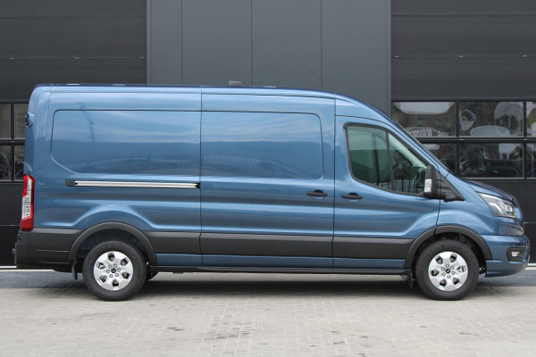 Ford Transit 350 2.0 TDCI L3H2 Limited 165pk - Adaptive Cruise - Luchtvering - Blind Spot - 360 camera - Navigatie - Stoel-Stuurverwarming -