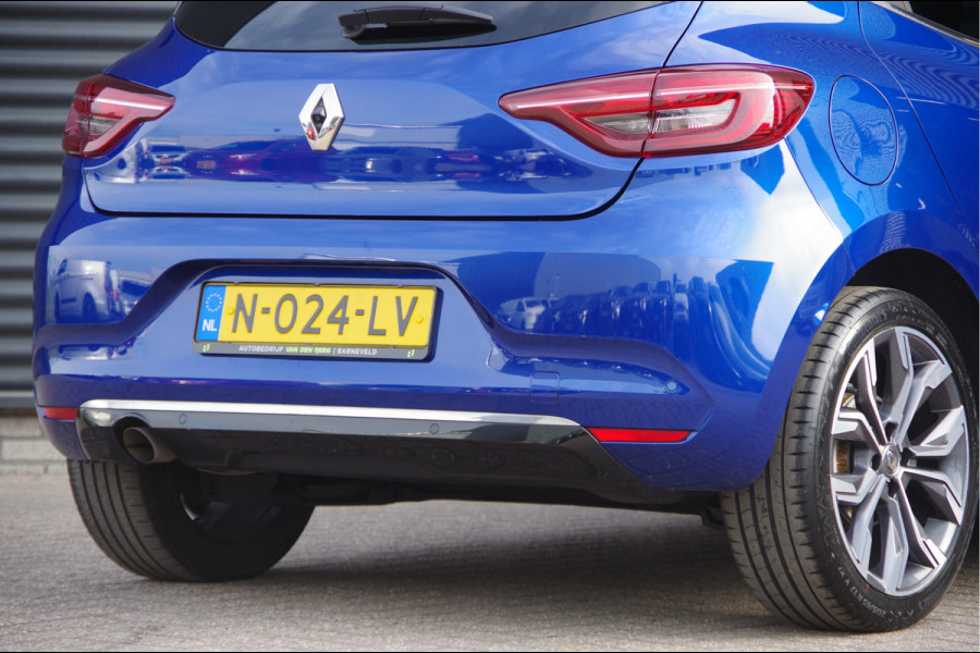 Renault Clio 1.3 TCe Initiale Paris 131PK AUT. LED, LEDER, KEYLESS, CAMERA, STOEL/STUURVERWARMING, NAVI, CRUISE, CLIMA