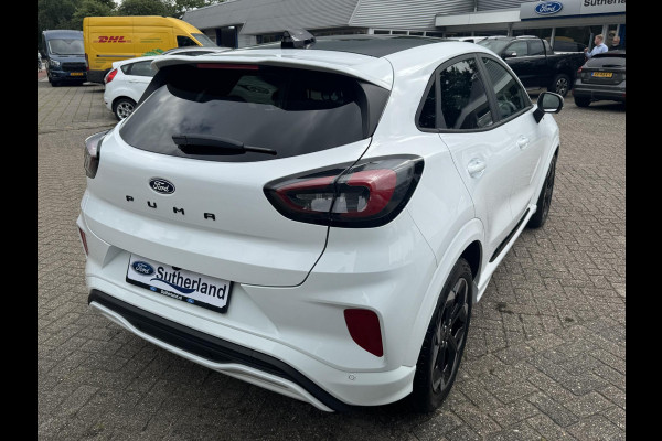 Ford Puma 1.0 EcoBoost Hybrid ST-Line X 155pk Automaat | Panoramadak | Afneembare trekhaak | Winter Pack | Adaptive cruise control | 360 graden camera | Bang&Olufsen | Elektrsiche achterklep | Matrix LED