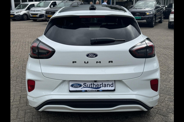 Ford Puma 1.0 EcoBoost Hybrid ST-Line X 155pk Automaat | Panoramadak | Afneembare trekhaak | Winter Pack | Adaptive cruise control | 360 graden camera | Bang&Olufsen | Elektrsiche achterklep | Matrix LED