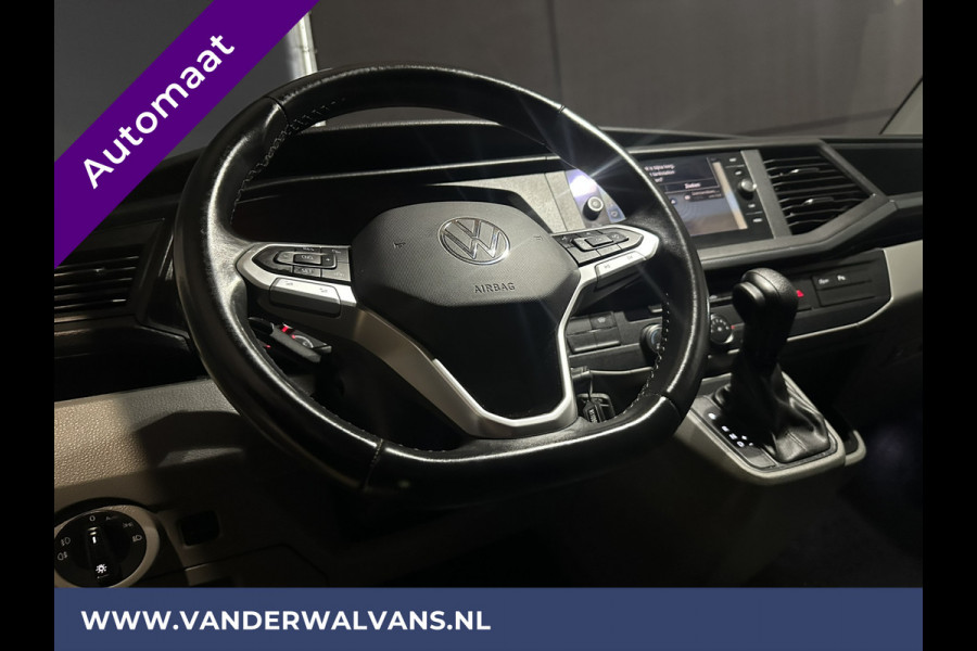 Volkswagen Transporter 2.0 TDI 150pk Automaat L2H1 Euro6 Airco | 2500kg Trekhaak | Velgen | Navigatie | Apple Carplay android auto, cruisecontrol, parkeersensoren