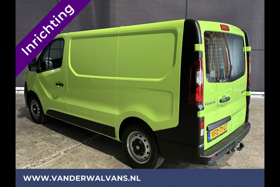 Renault Trafic 1.6 dCi L1H1 inrichting Euro6 Airco | Imperiaal | Trekhaak | Navigatie | Cruisecontrol | LED | Parkeersensoren Bijrijdersbank