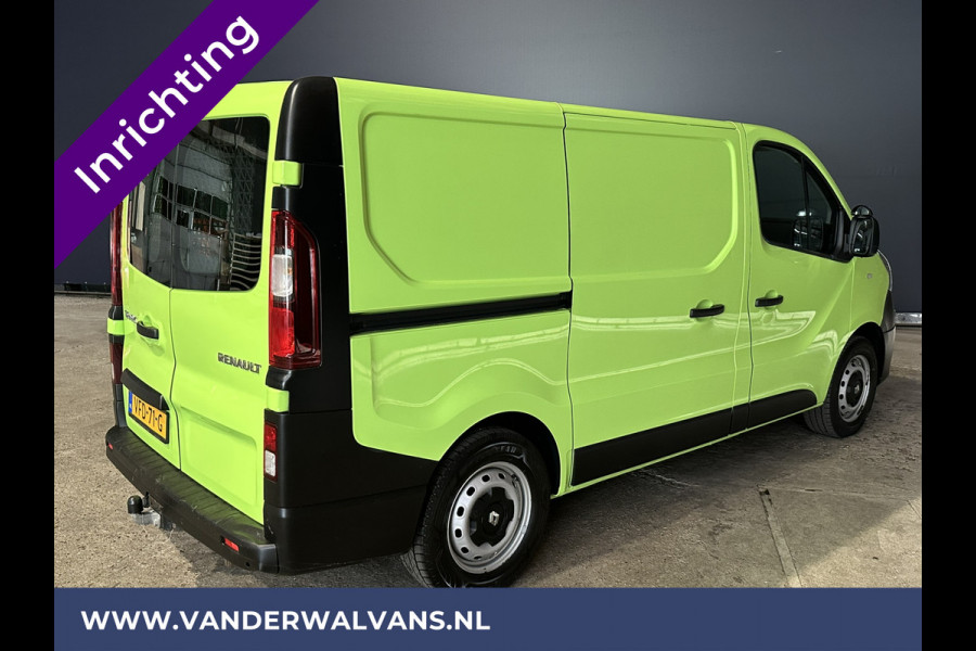 Renault Trafic 1.6 dCi L1H1 inrichting Euro6 Airco | Imperiaal | Trekhaak | Navigatie | Cruisecontrol | LED | Parkeersensoren Bijrijdersbank