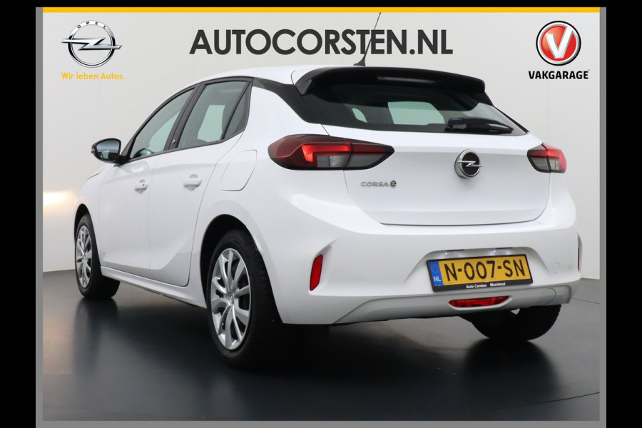 Opel CORSA-E 50kWh Autom. Apple Carplay Android Auto Warmtepomp Navi* Ecc Cruise Control DAB Keyless Edition Rijstrooksensor Isofix Regen-Lichtsensor Bluetooth Verkeersbord detectie Connected services Nieuwprijs €30.797,-