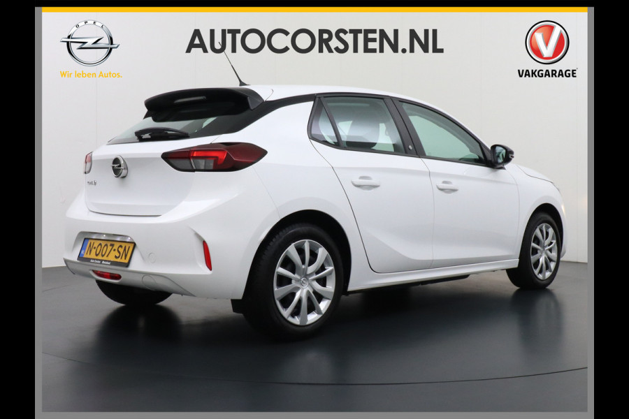 Opel CORSA-E 50kWh Autom. Apple Carplay Android Auto Warmtepomp Navi* Ecc Cruise Control DAB Keyless Edition Rijstrooksensor Isofix Regen-Lichtsensor Bluetooth Verkeersbord detectie Connected services Nieuwprijs €30.797,-
