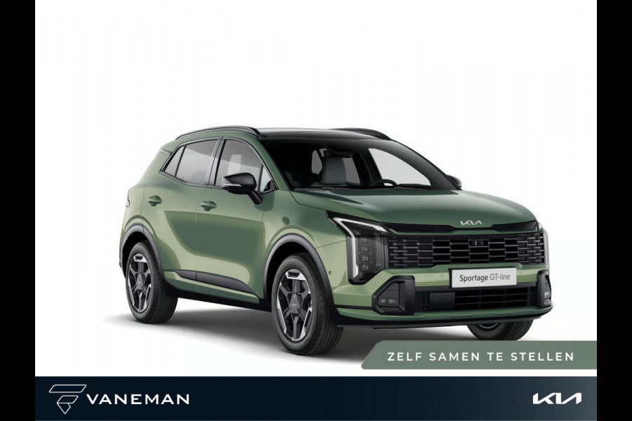 Kia Sportage 1.6 T-GDi Hybrid GT-Line | Nieuw model | Achterbank verwarmd | Zelf samenstellen