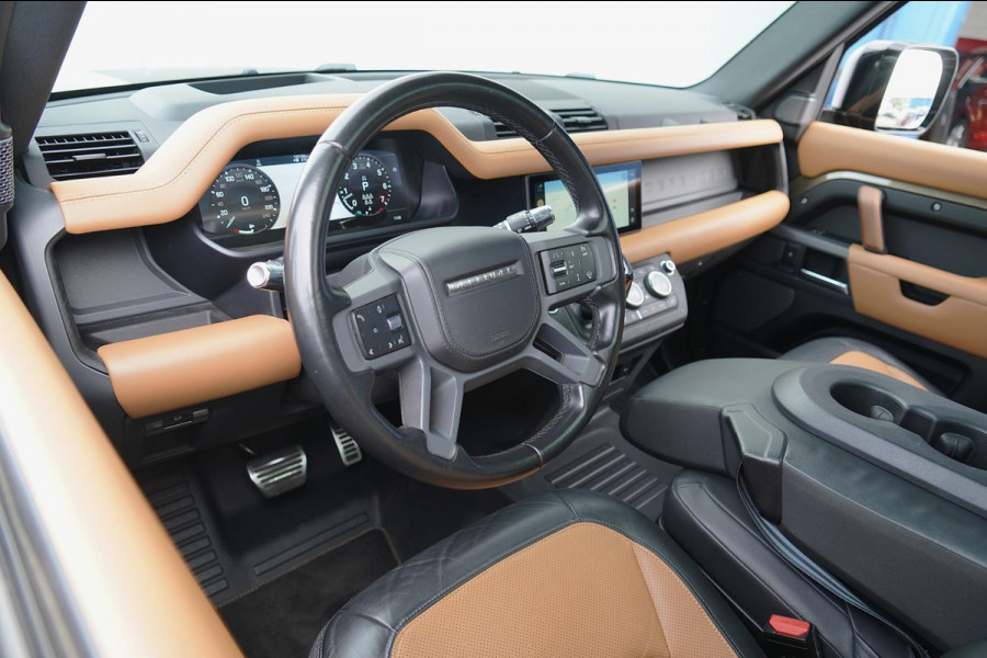 Land Rover Defender 110 3.0 P400 110 X 8-pers. / Milltek / Head-Up / Stoelkoeling / Pano / Trekhaak / Clearsight / Full Options!