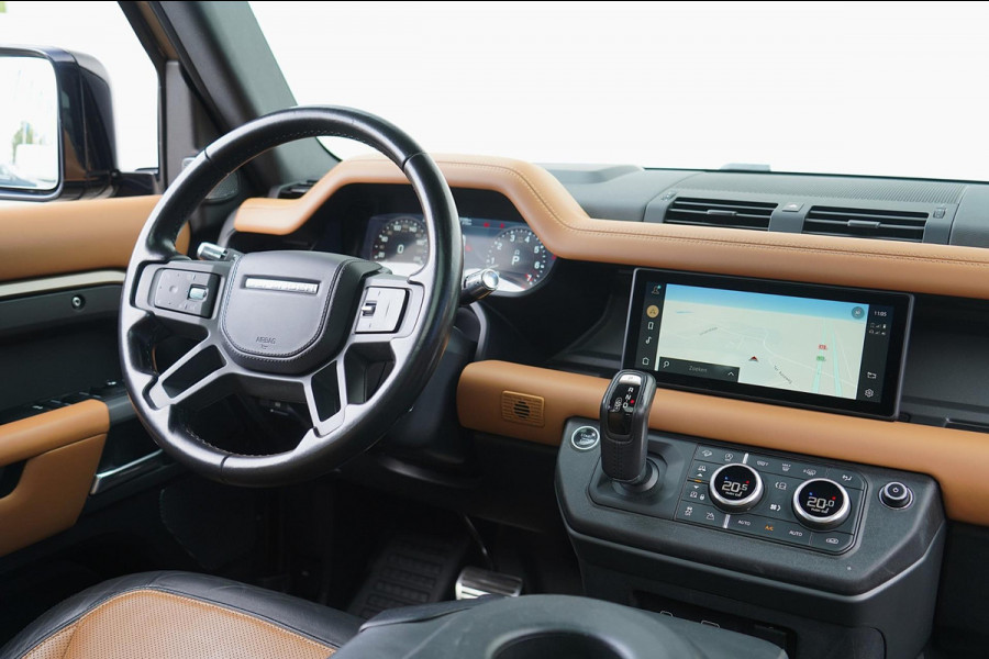 Land Rover Defender 110 3.0 P400 110 X 8-pers. / Milltek / Head-Up / Stoelkoeling / Pano / Trekhaak / Clearsight / Full Options!