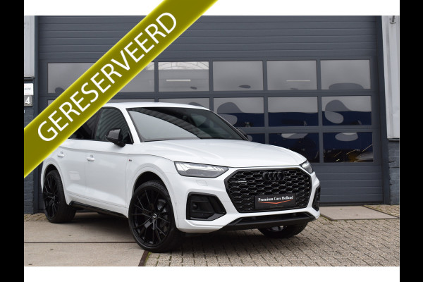 Audi Q5 Sportback 50 TFSI e S-Line Black Ed Matrix Oled B&O Leder 360 Camera Sfeer Keyless
