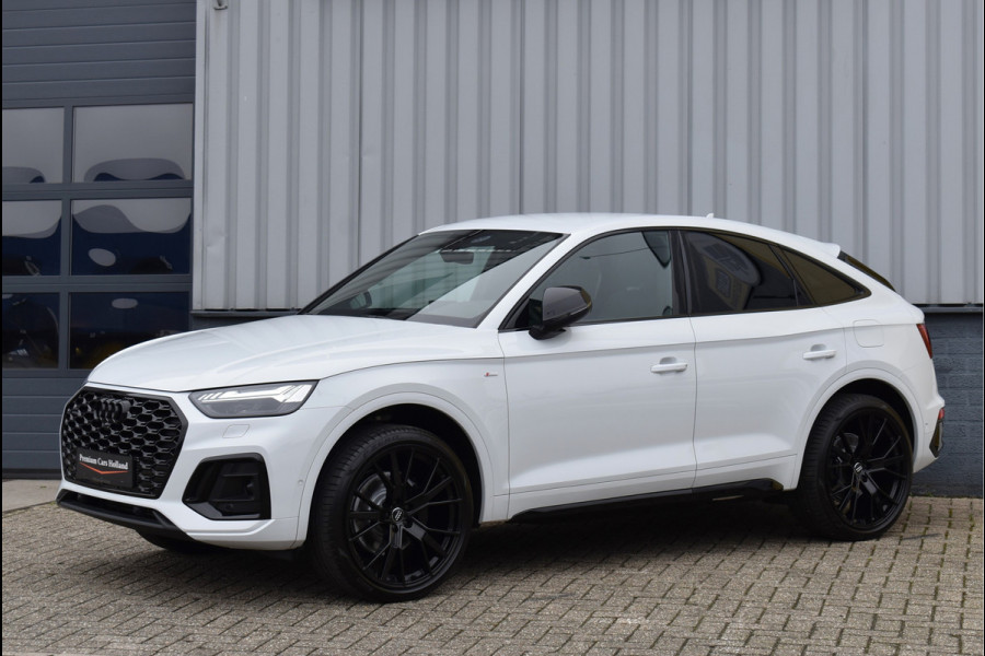 Audi Q5 Sportback 50 TFSI e S-Line Black Ed Matrix Oled B&O Leder 360 Camera Sfeer Keyless