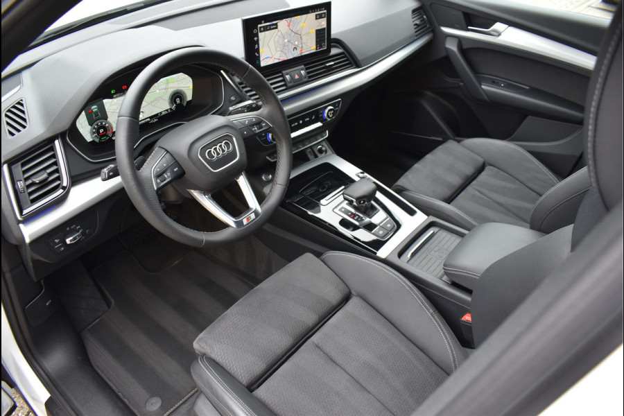 Audi Q5 Sportback 50 TFSI e S-Line Black Ed Matrix Oled B&O Leder 360 Camera Sfeer Keyless