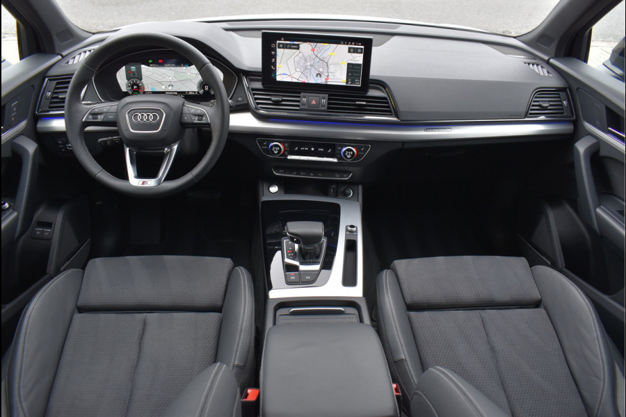 Audi Q5 Sportback 50 TFSI e S-Line Black Ed Matrix Oled B&O Leder 360 Camera Sfeer Keyless