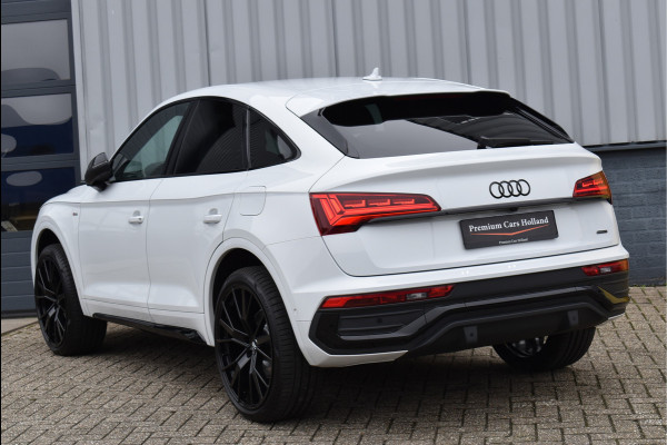 Audi Q5 Sportback 50 TFSI e S-Line Black Ed Matrix Oled B&O Leder 360 Camera Sfeer Keyless
