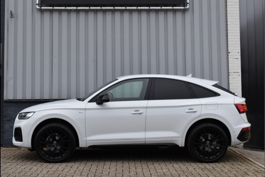 Audi Q5 Sportback 50 TFSI e S-Line Black Ed Matrix Oled B&O Leder 360 Camera Sfeer Keyless