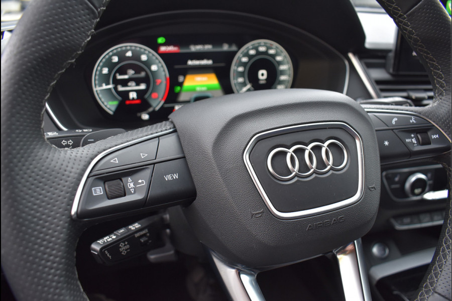 Audi Q5 Sportback 50 TFSI e S-Line Black Ed Matrix Oled B&O Leder 360 Camera Sfeer Keyless