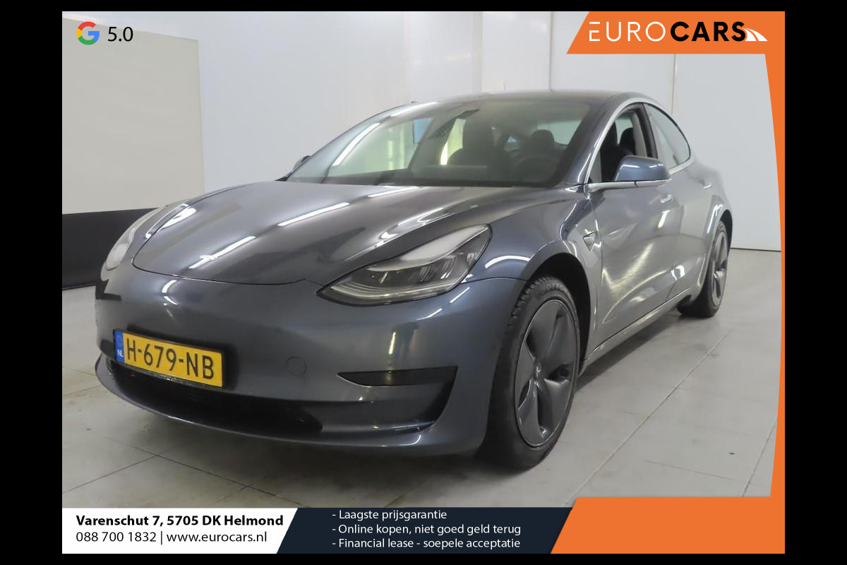 Tesla Model 3 Standard RWD Plus 60 kWh Panorama dak Navigatie Climate Control Lichtmetalen Velgen Leder Tesla Model 3 Standard RWD Plus 60 kWh Panorama dak Navigatie Climate Control Lichtmetalen Velgen Leder