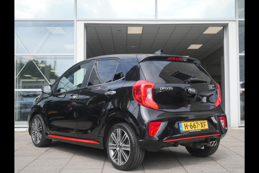 Kia Picanto 1.0 T-GDI GT-Line | Cruise | Clima | Camera | Carplay | Keyless | Stoel-stuurverwarming | Navi |