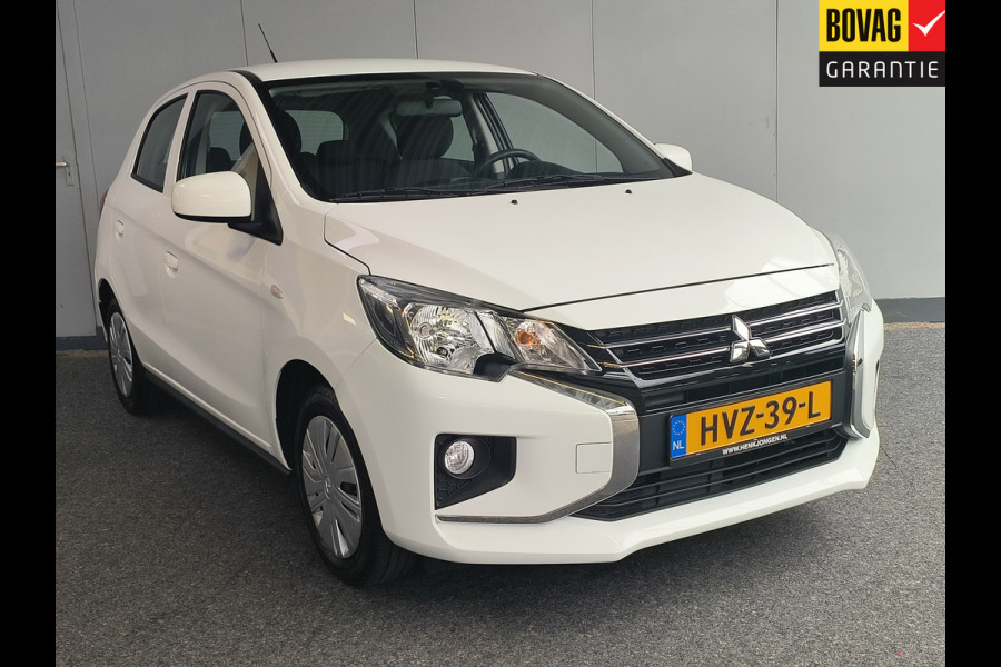 Mitsubishi Space Star 1.2 Connect+ uit 2022 Rijklaar + 12 maanden Bovag-garantie Henk Jongen Auto's in Helmond,  al 50 jaar service zoals 't hoort!