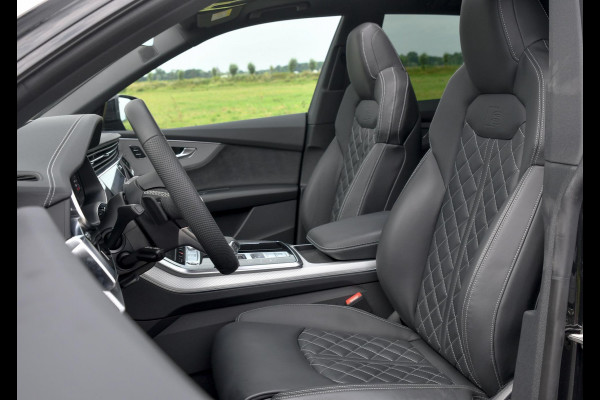 Audi Q8 60 TFSI e quattro Pro Line S Competition. BTW, RS Zetels, Pano, HUD, Laser, B&O, 360 3D, Trekh, Memory, ACC, Keyless, 23"!