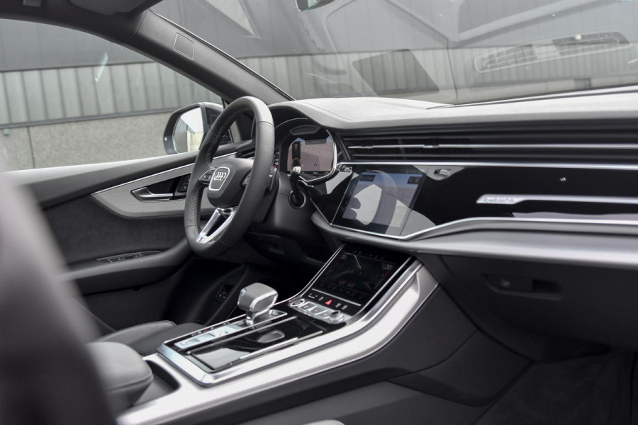 Audi Q8 60 TFSI e quattro Pro Line S Competition. BTW, RS Zetels, Pano, HUD, Laser, B&O, 360 3D, Trekh, Memory, ACC, Keyless, 23"!