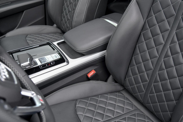 Audi Q8 60 TFSI e quattro Pro Line S Competition. BTW, RS Zetels, Pano, HUD, Laser, B&O, 360 3D, Trekh, Memory, ACC, Keyless, 23"!