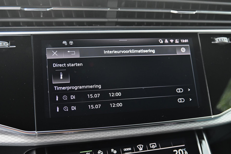 Audi Q8 60 TFSI e quattro Pro Line S Competition. BTW, RS Zetels, Pano, HUD, Laser, B&O, 360 3D, Trekh, Memory, ACC, Keyless, 23"!