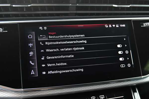 Audi Q8 60 TFSI e quattro Pro Line S Competition. BTW, RS Zetels, Pano, HUD, Laser, B&O, 360 3D, Trekh, Memory, ACC, Keyless, 23"!