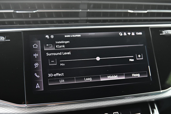 Audi Q8 60 TFSI e quattro Pro Line S Competition. BTW, RS Zetels, Pano, HUD, Laser, B&O, 360 3D, Trekh, Memory, ACC, Keyless, 23"!
