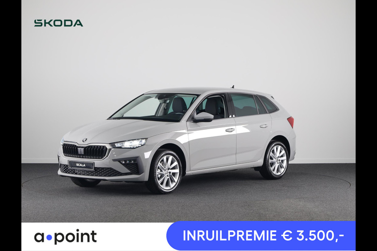 Škoda SCALA Selection 1.0 TSI 115 pk 6 versn. Hand | 17 inch | Apple Carplay | Climate Control | Cruise Control | Emotion pakket | Private lease deze auto al vanaf 590,- euro