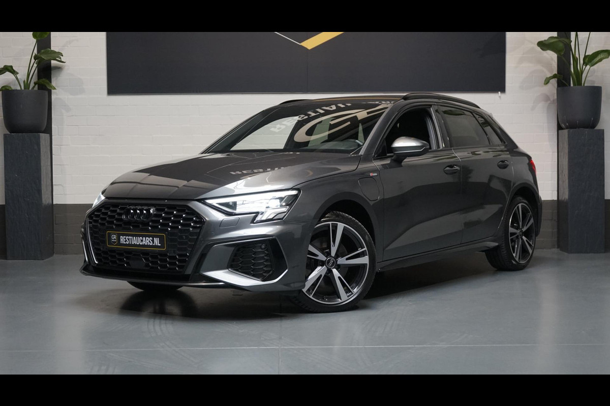 Audi A3 Sportback 40 TFSIe 3x S-Line BLACK OPTIK-AUTOMAAT-ACC-AMBIANCE-CAMERA-DRIVE SELECT-KEYLESS-MATRIX-NAVIGATIE-STOELVERWARMIN Audi A3 Sportback 40 TFSIe 3x S-Line BLACK OPTIK-AUTOMAAT-ACC-AMBIANCE-CAMERA-DRIVE SELECT-KEYLESS-MATRIX-NAVIGATIE-STOELVERWARMIN