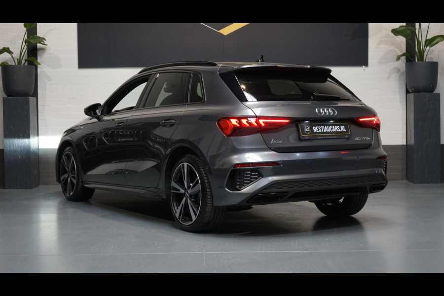 Audi A3 Sportback 40 TFSIe 3x S-Line BLACK OPTIK-AUTOMAAT-ACC-AMBIANCE-CAMERA-DRIVE SELECT-KEYLESS-MATRIX-NAVIGATIE-STOELVERWARMIN